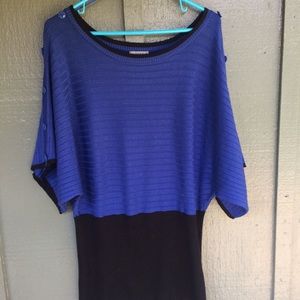 Blue slouchy Joseph sweater